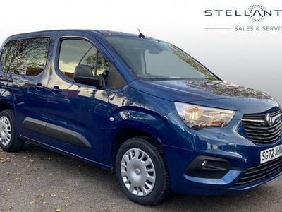 Blue Used 2022 Vauxhall Combo Edition MPV | £13,393 (Good price)
