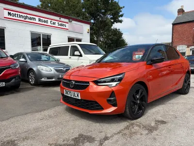 Used Vauxhall Corsa SRi 100 HP (73 kW) 2020 Orange Hatchback
