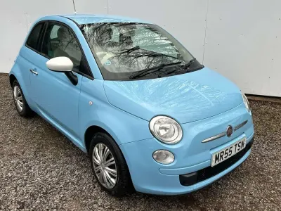 Used Fiat 500 S 69 HP (50 kW) 2013 Blue Hatchback