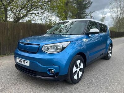 Used Kia Soul EV 27 kW (37 HP) 2016 Blue SUV