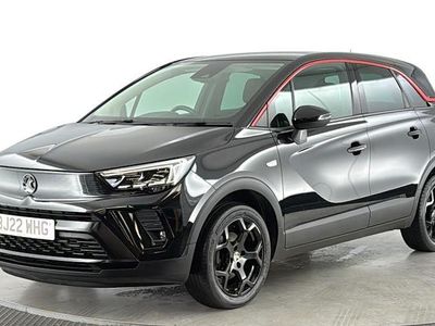 Used Vauxhall Crossland GS Line 110 HP (80 kW) 2022 Black SUV
