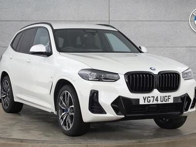 White Used 2024 BMW X3 M Sport SUV | £41,985 (Fair price)
