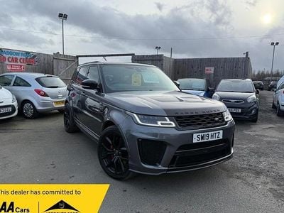 Used Land Rover Range Rover Sport SVR 575 HP (422 kW) 2019 Grey SUV