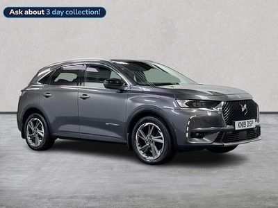 Used DS Automobiles DS7 Crossback Prestige 180 HP (132 kW) 2019 Grey SUV