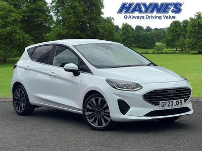 Used Ford Fiesta Titanium X 2023 White Hatchback