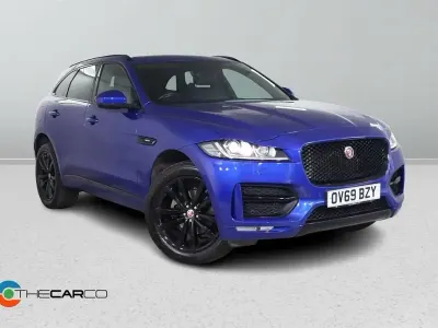 Usado Jaguar F-Pace R-Sport 2019 Azul SUV