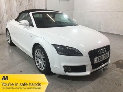 Used Audi TT Roadster S-Line 160 HP (117 kW) 2011 White Cabriolet