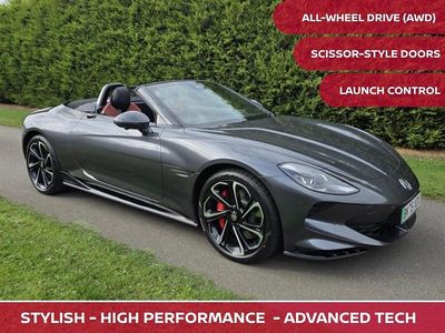 Grey New 2025 MG Cyberster Cabriolet | £56,995 (Expensive)