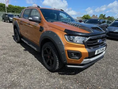 Used Ford Ranger Wildtrack 2021 Orange Pickup