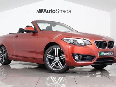 Orange Used 2019 BMW 218 Sport Line Cabriolet | £13,749 (Super price)