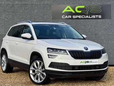 Used Skoda Karoq 150 HP (110 kW) 2018 White SUV