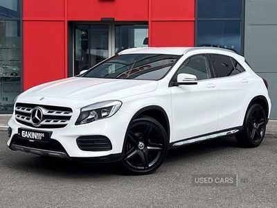 Used Mercedes GLA200 AMG line 136 HP (100 kW) 2018 White SUV