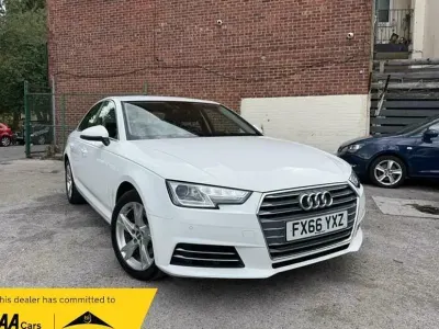 Used Audi A4 Sport 150 HP (110 kW) 2016 White Sedan