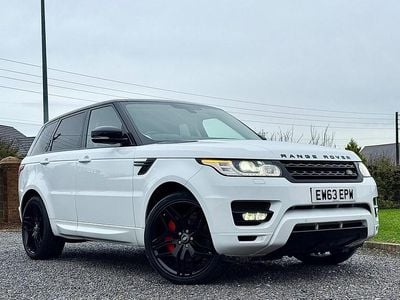White Used 2013 Land Rover Range Rover Sport HSE SUV | £11,490 (Fair price)