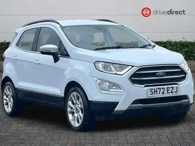 Used Ford Ecosport Titanium 125 HP (91 kW) 2022 White SUV