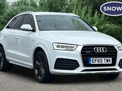Used Audi Q3 S-Line 180 HP (132 kW) 2015 White SUV