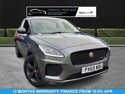 Grey Used 2019 Jaguar E-Pace Chequered Flag SUV | £15,195 (Fair price)