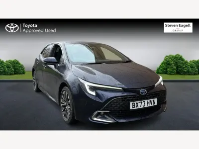 Usado Toyota Corolla Design 196 HP (144 kW) 2023 Azul Citadino