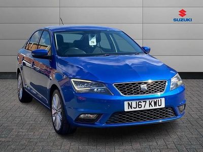 Used Seat Toledo XCELLENCE 110 HP (80 kW) 2017 Blue Hatchback