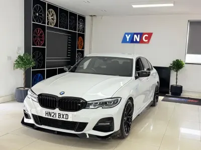 Used BMW 330 M Sport 254 HP (186 kW) 2021 White Sedan