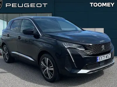 Used Peugeot 3008 Allure Premium 131 HP (96 kW) 2021 Black SUV