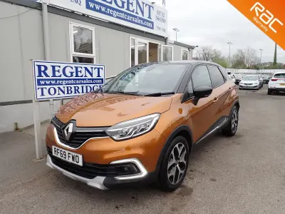 Used Renault Captur GT-Line 90 HP (66 kW) 2020 Orange/black SUV