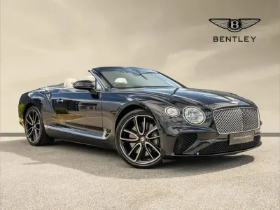 Used Bentley Continental GT Convertible 625 HP (459 kW) 2019 Black Cabriolet