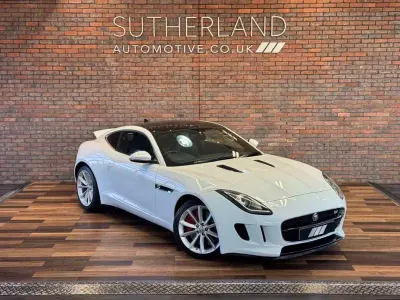 Used Jaguar F-Type S 2015 White Coupe