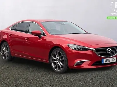 Usado Mazda 6 Inclusive 175 CV (128 kW) 2017 Rojo Berlina