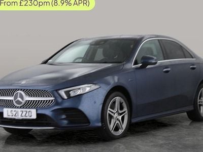 Blue Used 2021 Mercedes A250 AMG line Sedan | £16,481 (Good price)