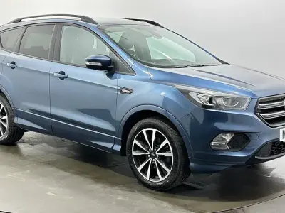 Used Ford Kuga ST-Line 120 HP (88 kW) 2018 Blue SUV