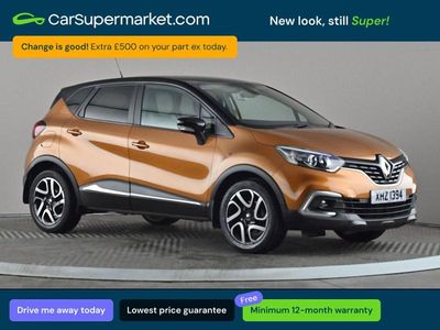 Used Renault Captur Iconic 2019 Orange/black SUV