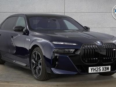 Used BMW M760e Comfort Edition 563 HP (414 kW) 2025 Blue Sedan