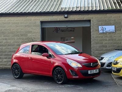Used Vauxhall Corsa Active 65 HP (47 kW) 2012 Red Hatchback