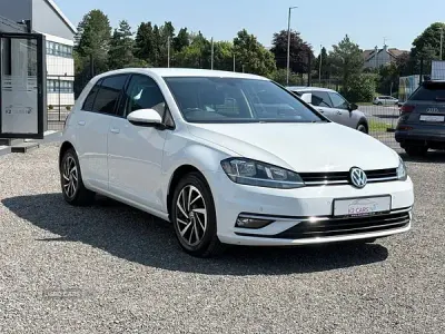 Used VW Golf VII Match 115 HP (84 kW) 2019 White Hatchback