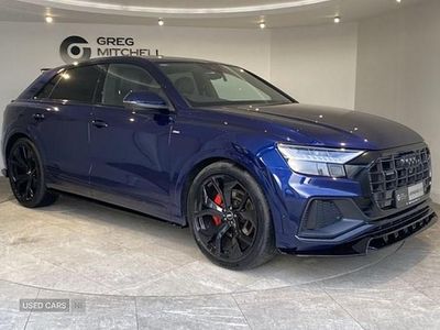 Blue Used 2020 Audi Q8 S-Line SUV | £39,995 (Fair price)