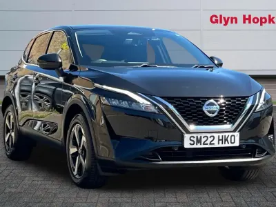 Used Nissan Qashqai N-Connecta 158 HP (116 kW) 2022 Black SUV