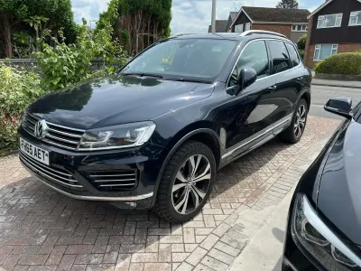 Usado VW Touareg R-line 262 HP (192 kW) 2015 Azul SUV