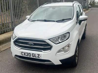 Begagnad Ford Ecosport Titanium 2020 Vit SUV