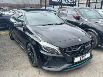 Used Mercedes A220 Motorsport Edition 177 HP (130 kW) 2016 Black Hatchback