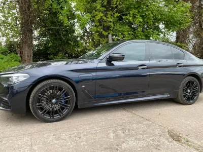 Begagnad BMW 530e M Sport 2018 Svart Sedan