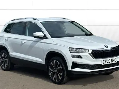 Used Skoda Karoq SE L 150 HP (110 kW) 2023 White SUV