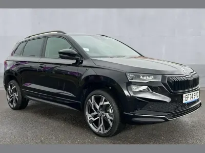 Używany Skoda Karoq SportLine 150 KM (110 kW) 2024 Czarny SUV