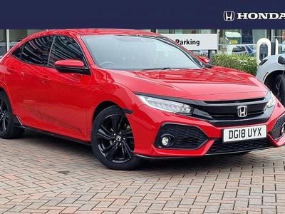 Used Honda Civic Sport 180 HP (132 kW) 2018 Red Hatchback