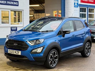 Desert island blue metallic Used 2023 Ford Ecosport Active SUV | £13,995 (Fair price)
