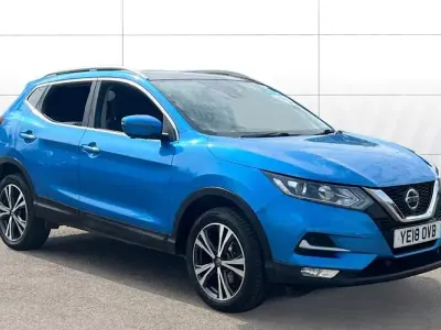 Used Nissan Qashqai N-Connecta 110 HP (80 kW) 2018 Blue SUV