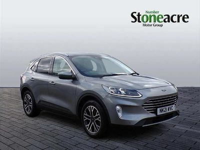 Silver Used 2021 Ford Kuga Titanium SUV | £12,995 (Fair price)