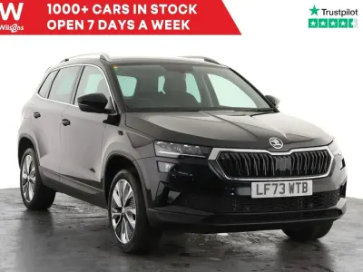 Gebraucht Skoda Karoq SE L 150 PS (110 kW) 2024 Schwarz SUV