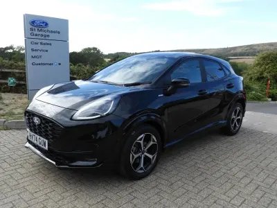 Used Ford Puma ST-Line 155 HP (114 kW) 2024 Agate black (premium paint) SUV