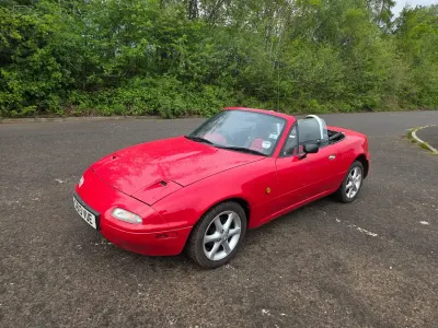 Używany Mazda MX5 1990 Czerwony Kabriolet